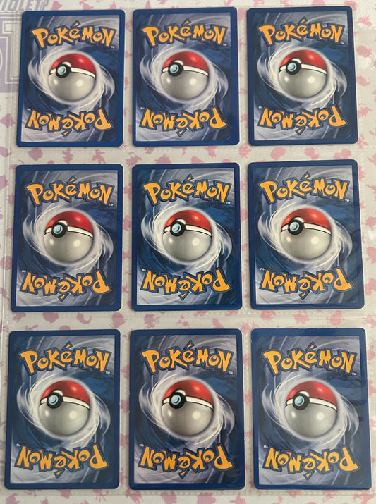 9 Card Base Set 2 Potion Pokemon Card Lot