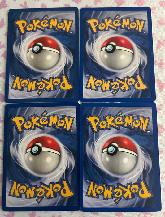 4 Pokémon Card Lot. PlusPower and Defender.