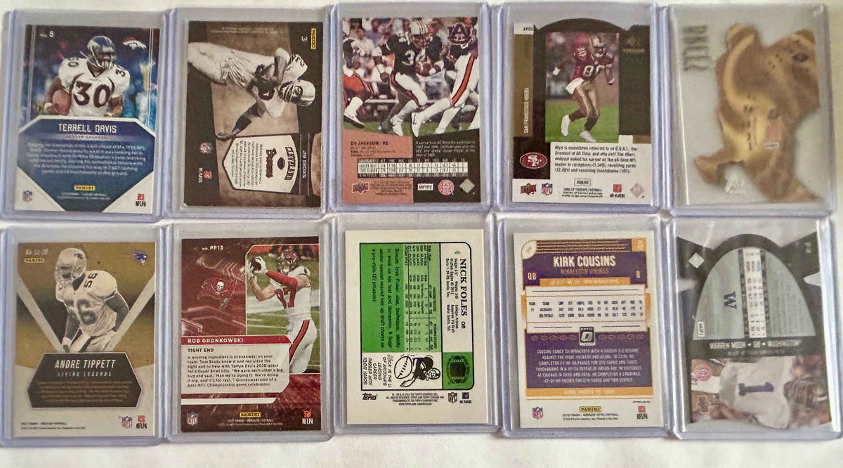 NFL Parallel Card Lot $5 10 Card Lot #1