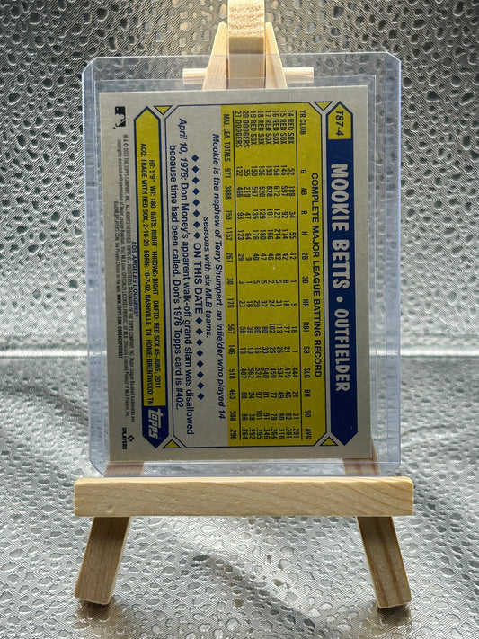 2022 Topps Mookie Betts 35th Anniversary