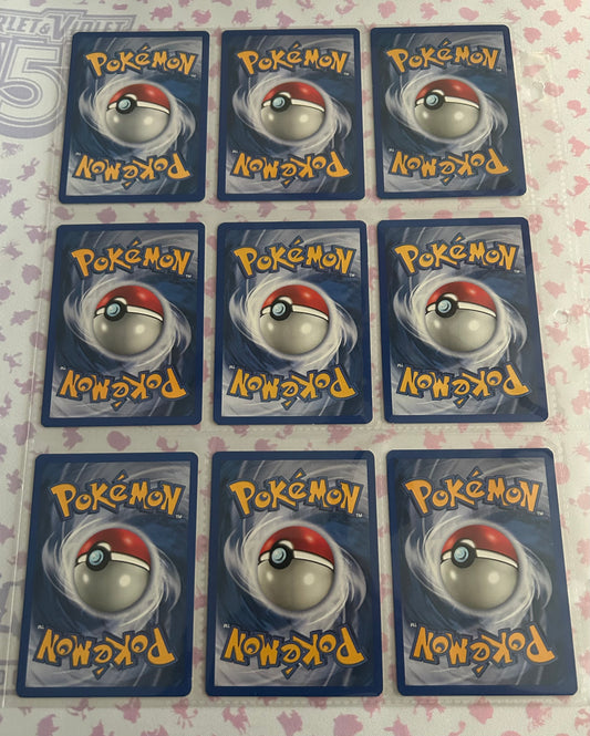 9 Pokémon Card Lot. Comes with 9 cards that have rod in the name.
