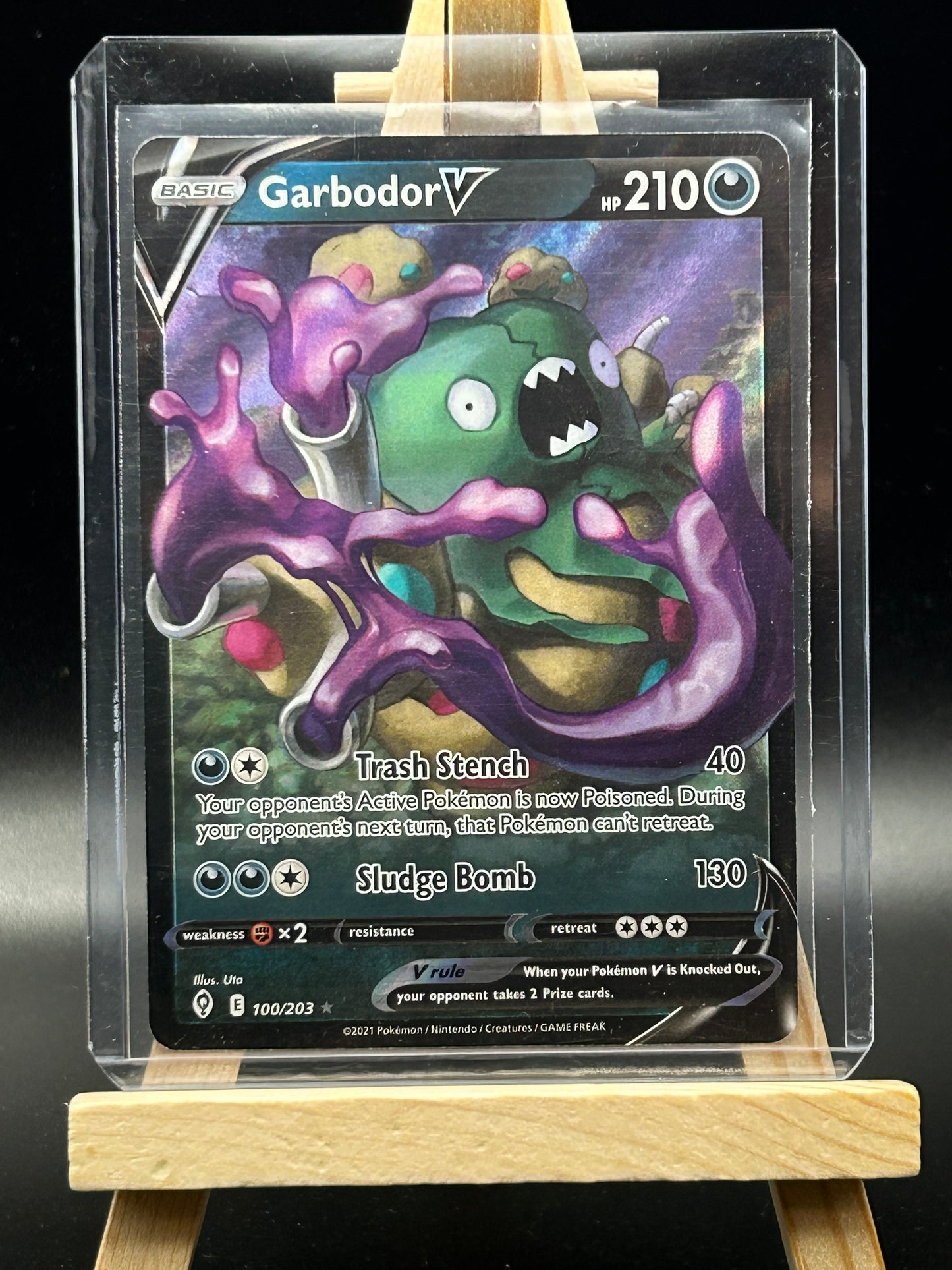 Garbodor V- SWSH07: Evolving Skies (SWSH07)