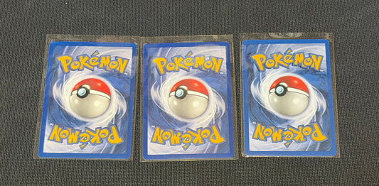 Onix- Base Set (BS) Common 3 card lot LP (Read Description)