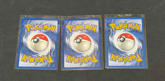 Onix- Base Set (BS) Common 3 card lot LP (Read Description)