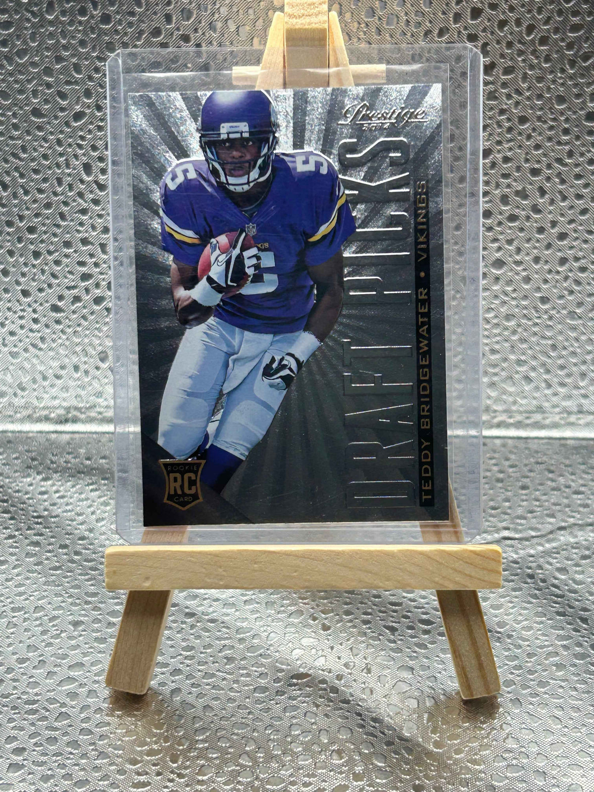 2014 Panini Prestige Draft Picks Teddy Bridgewater Rookie Card