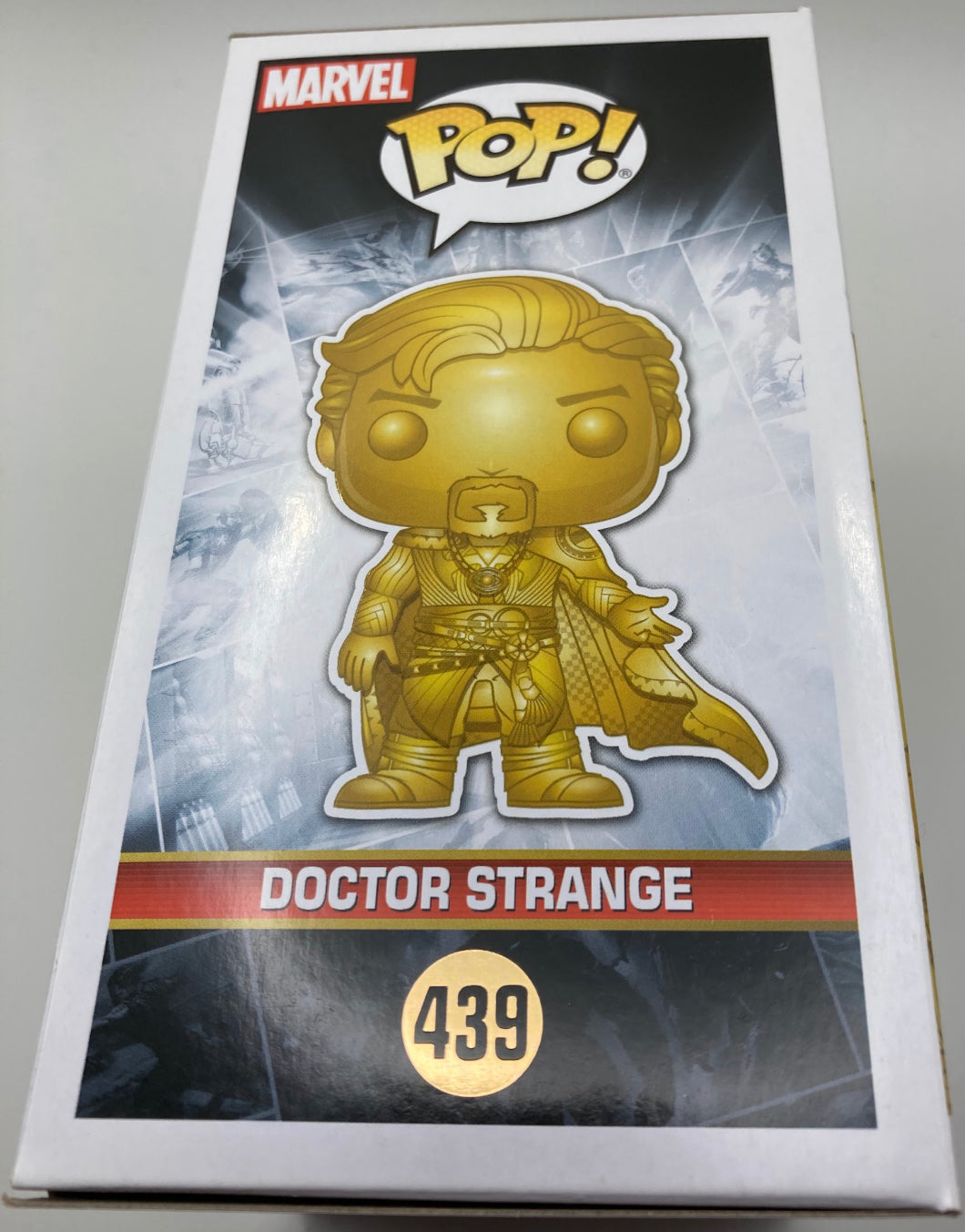 Funko Pop Doctor Strange Gold Chrome