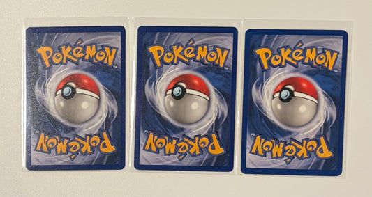 Tangela- Base Set (BS) Common 3 card lot LP