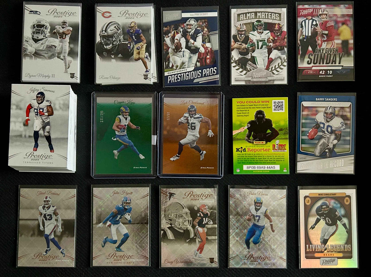 2024 Panini - Prestige Football 66 Card Lot including #/299 and #/50