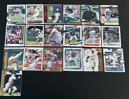 MLB 59 Card Minnesota Twins Card Lot