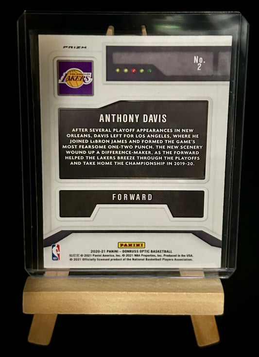 2020 Donruss Optic T-Minus 3…2…1 Holo Anthony Davis