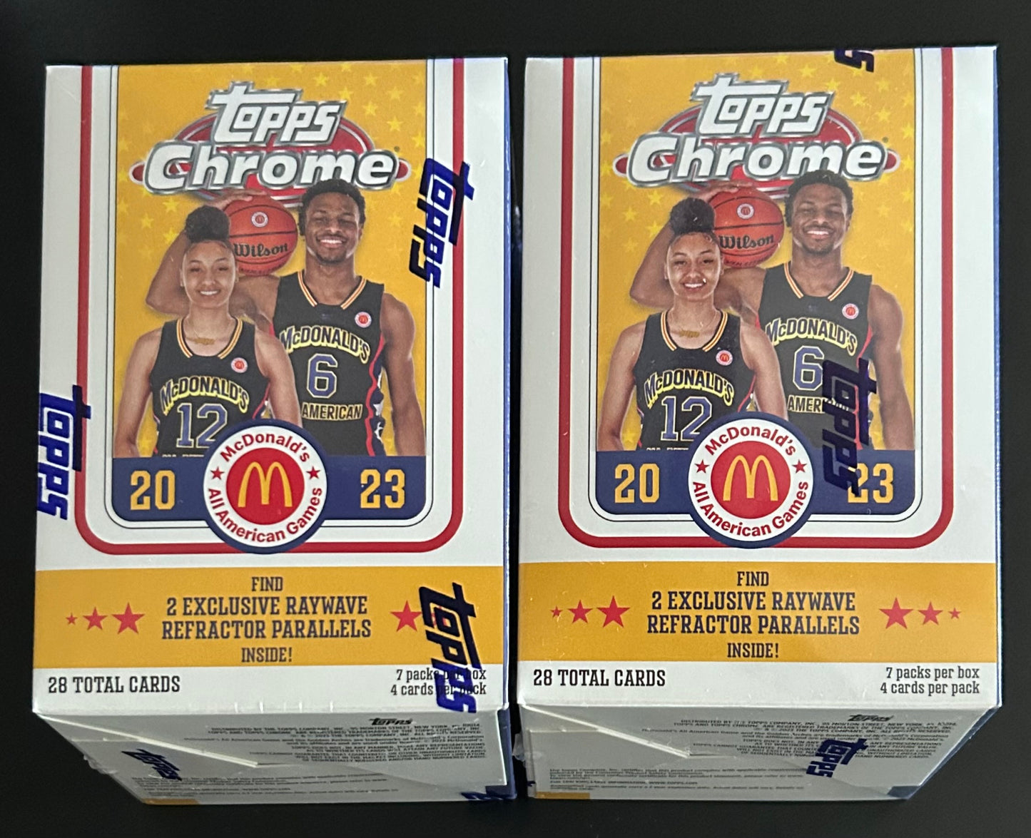 2023-Topps Chrome McDonalds All American Games Booster Box