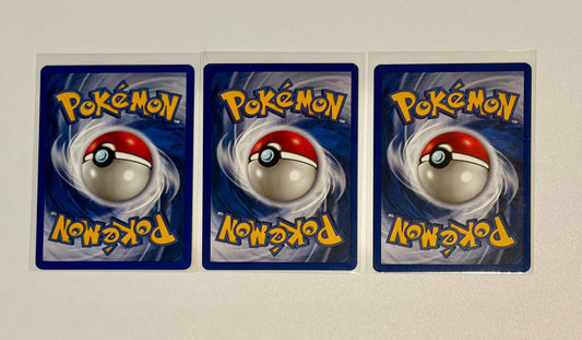 Magnemite- Base Set (BS) Common 3 card lot LP