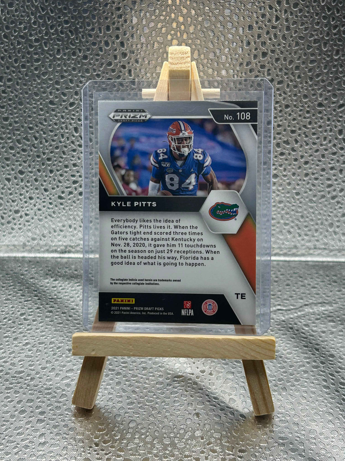 2021 Panini Prizm Draft Picks Kyle Pitts Rookie Card