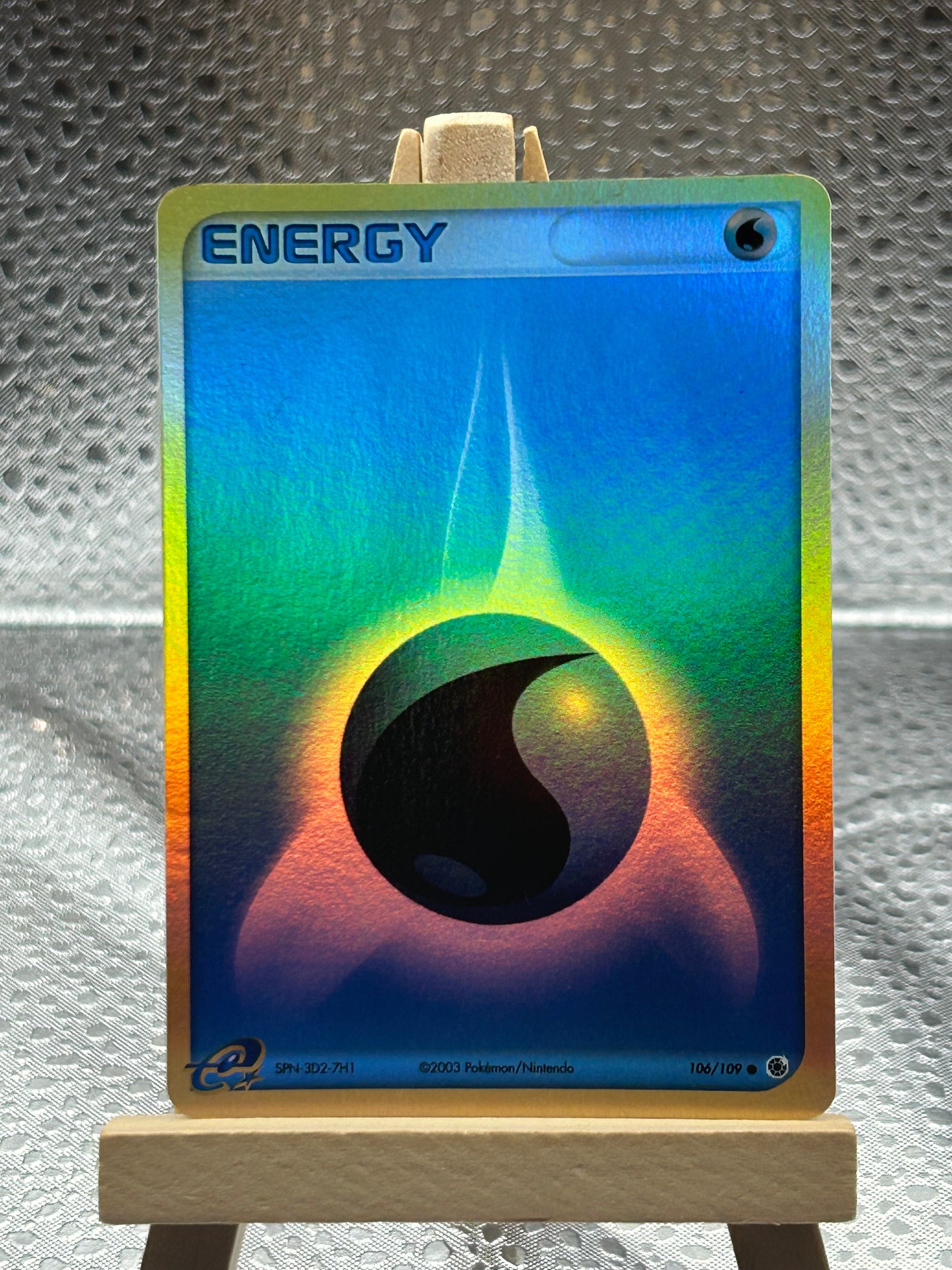 Water Energy - Ruby and Sapphire (RS) Reverse Holo