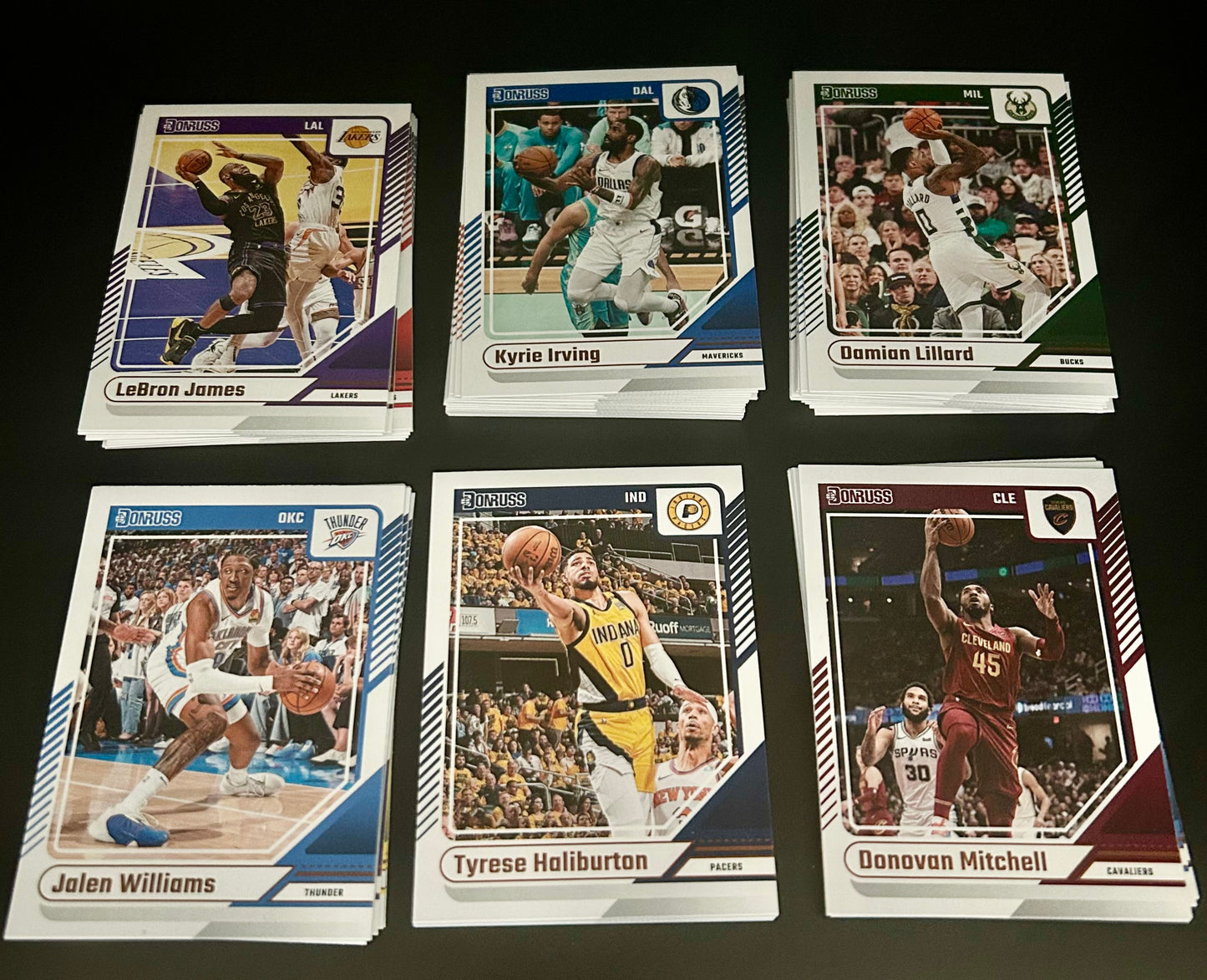 2024-2025 72 Card Donruss Panini card lot