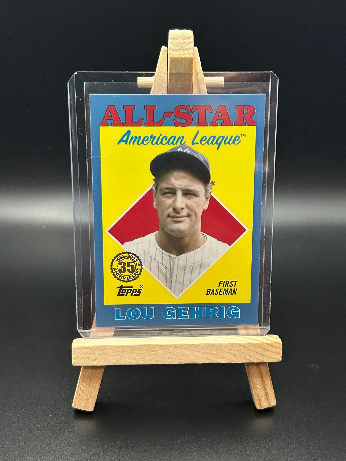 2023 All-Star American League Lou Gehrig Blue Parallel