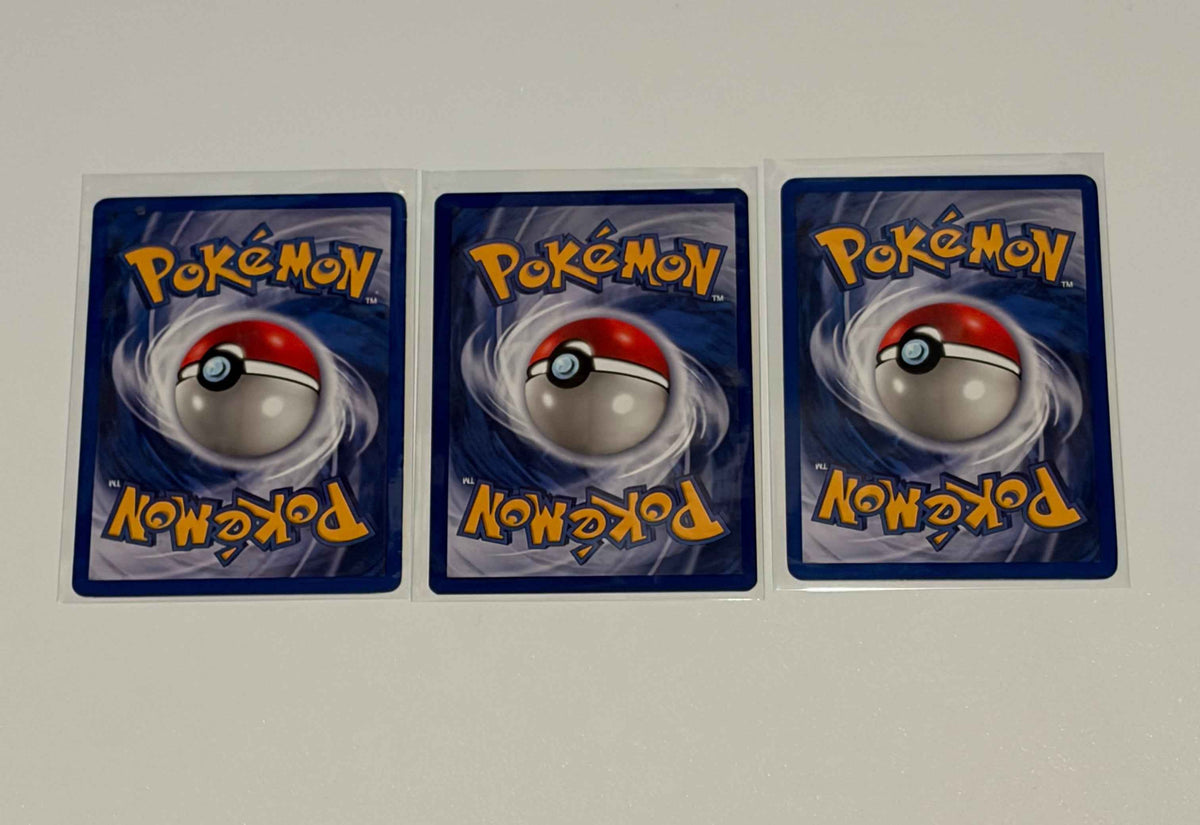 Starmie - Base Set (BS) Common 3 card lot NM