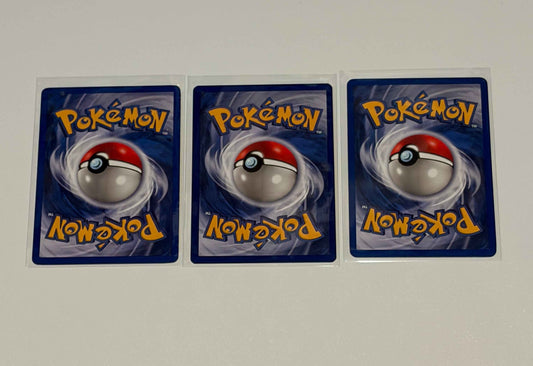 Starmie - Base Set (BS) Common 3 card lot NM