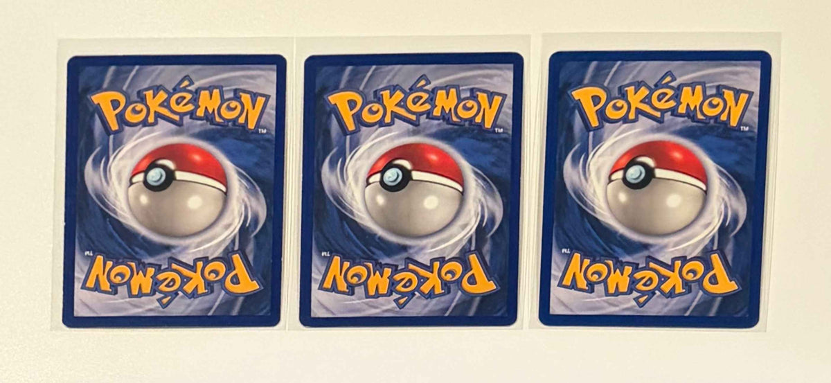 Weedle - Base Set (BS) Common 3 card lot LP (Read Description)
