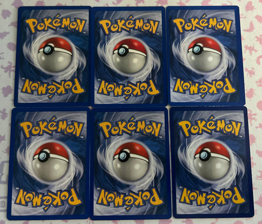6 Card Pokemon March Gold and Silver To A New World Japanese