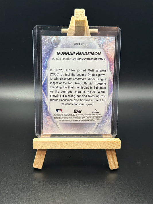 2023 MLB Topps Stars of the MLB Gunnar Henderson RC
