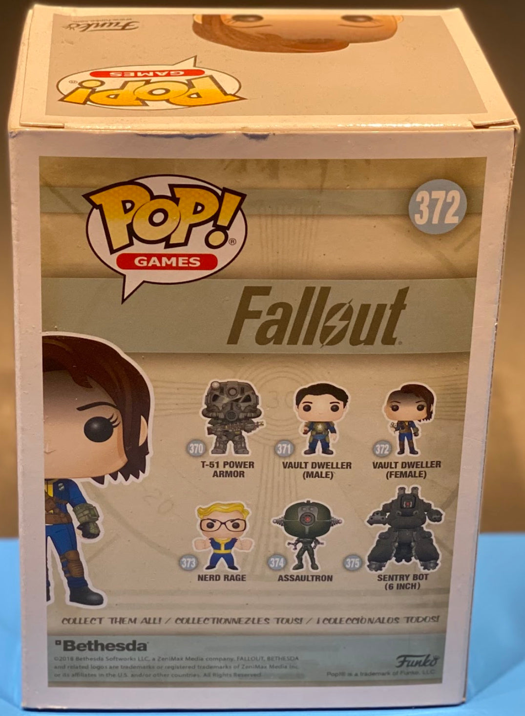 Funko Pop Fallout Vault Dweller Female