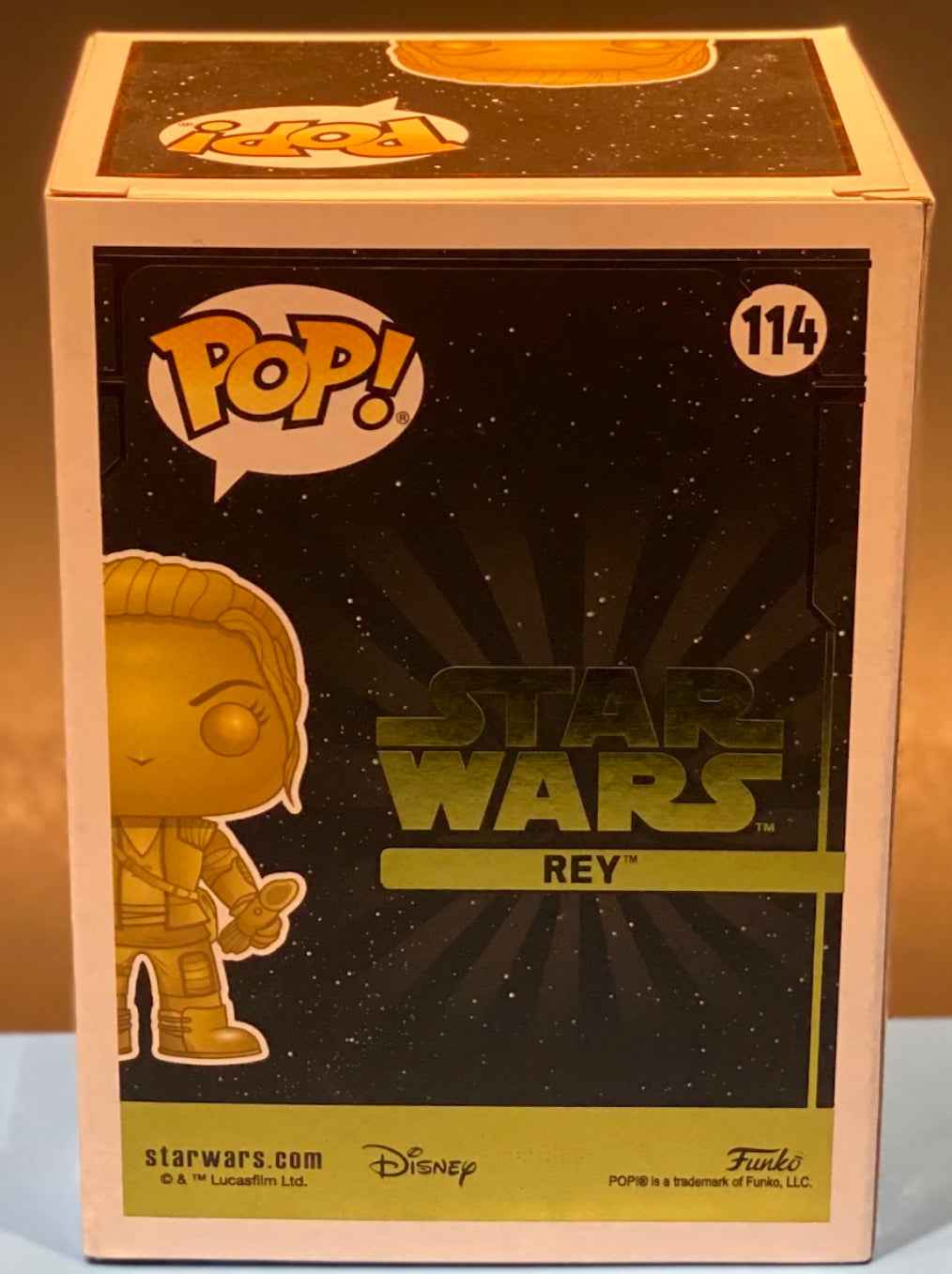 Funko Pop Rey Gold walmart 114