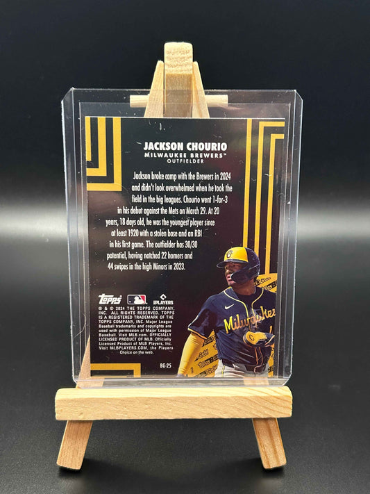 2024 Topps Black and Gold Jackson Chourio RC