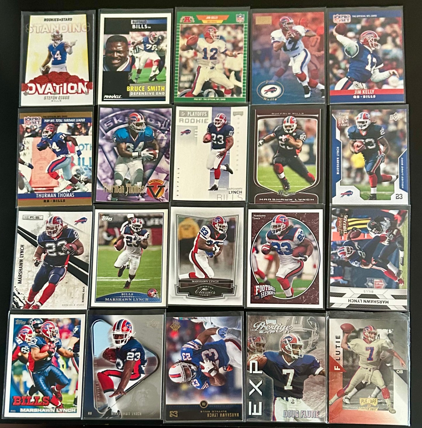 NFL Buffalo Bills $3.50 20 card lot #5