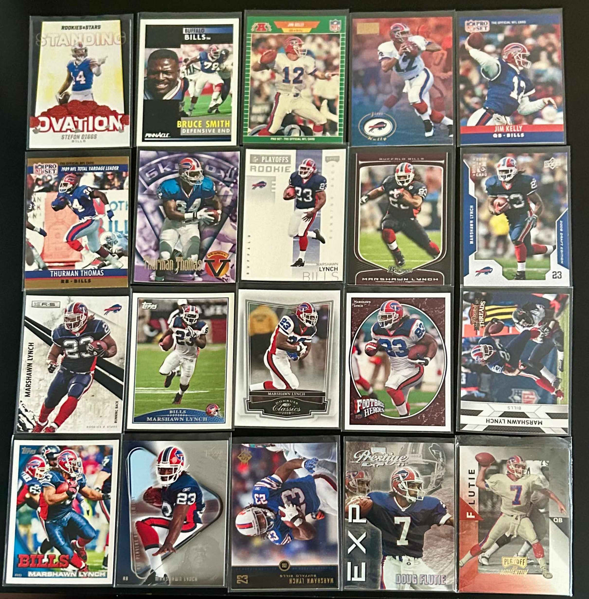 NFL Buffalo Bills $3.50 20 card lot #5