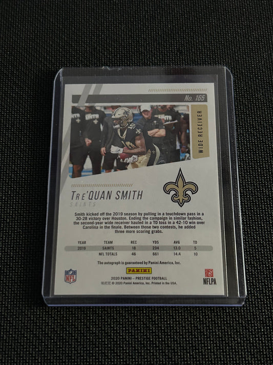 2020 - Panini Prestige Football Tre’Quan Smith Auto