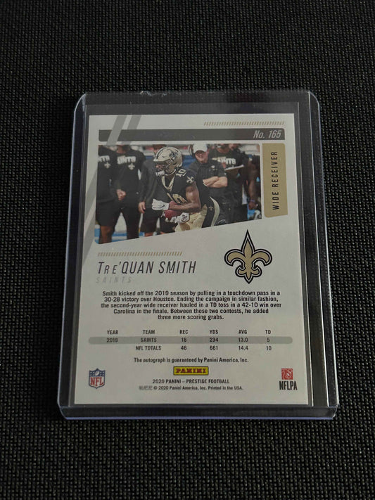 2020 - Panini Prestige Football Tre’Quan Smith Auto