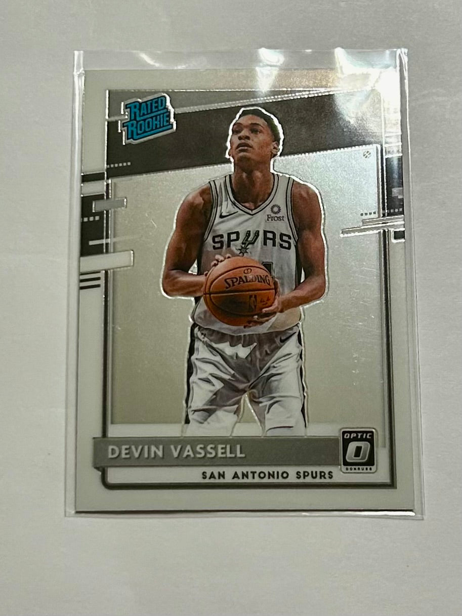 2020-2021 Panini - Donruss Optic Basketball Rated Rookie Devin Vassell