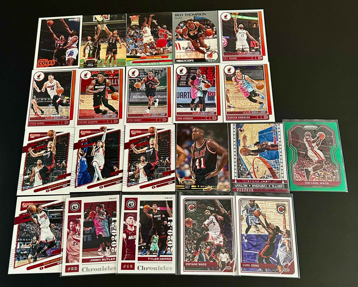 Miami Heat 21 Card Lot #2
