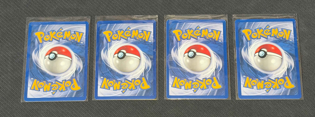 Porygon - Base Set (BS) UnCommon 4 card lot LP