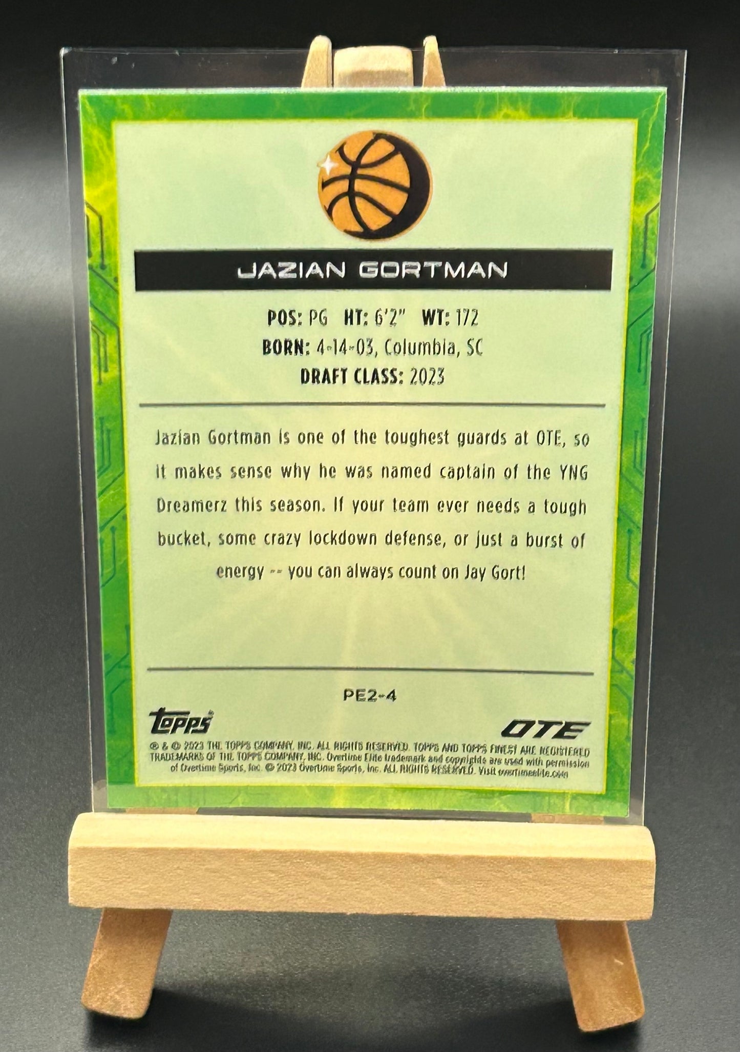 Jazian Gortman Finest Cyberspace 2022 Finest OTE