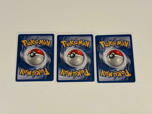 Nidoran- Base Set (BS) Common 3 card lot LP