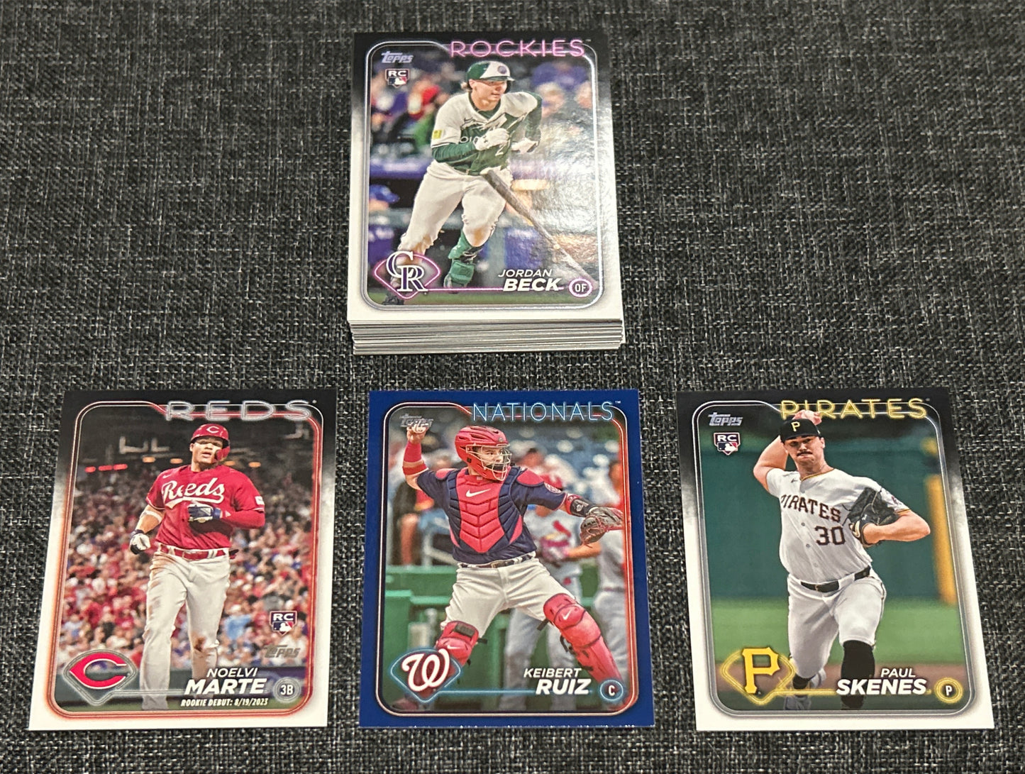 2024 Topps MLB 32 cards Series 1 and update series
