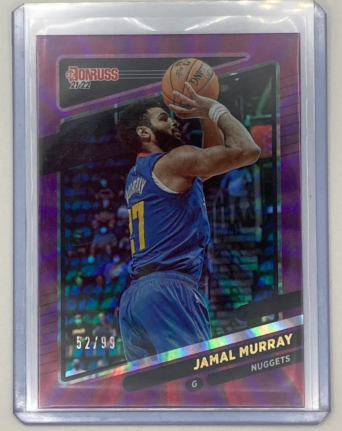 Jamal Murray Panini Purple Parallel Numbered Out Of 99