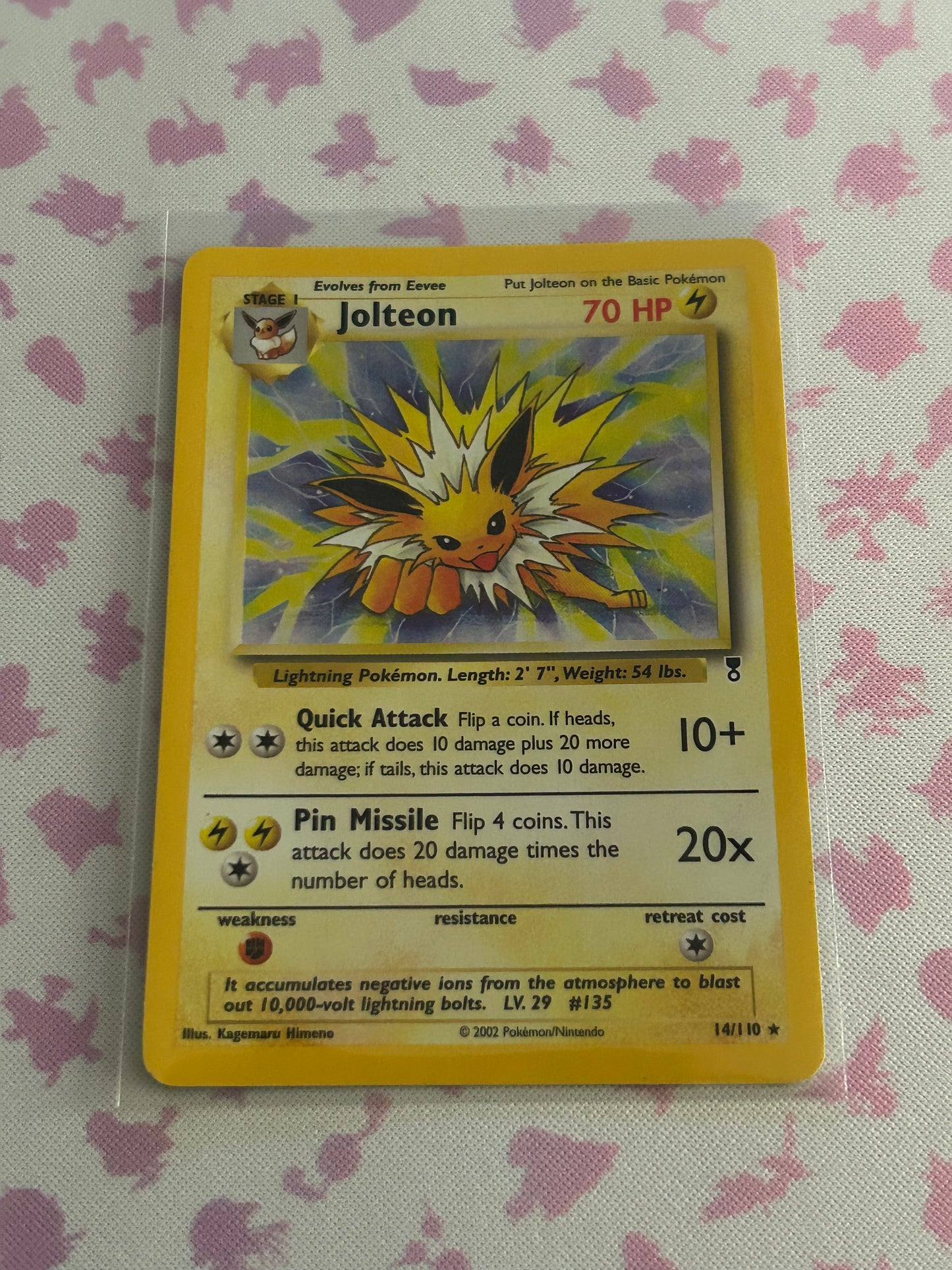 Jolteon- Legendary Collection (LC)Holo Rare