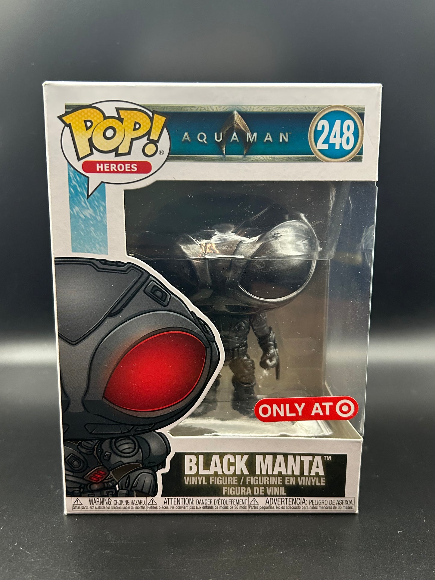 Funko Pop Black Manta Target Exclusive