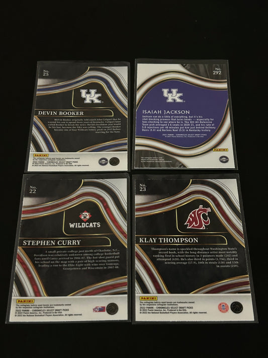 2021-2022 Panini - Chronicles Select Draft Picks 4 Cards