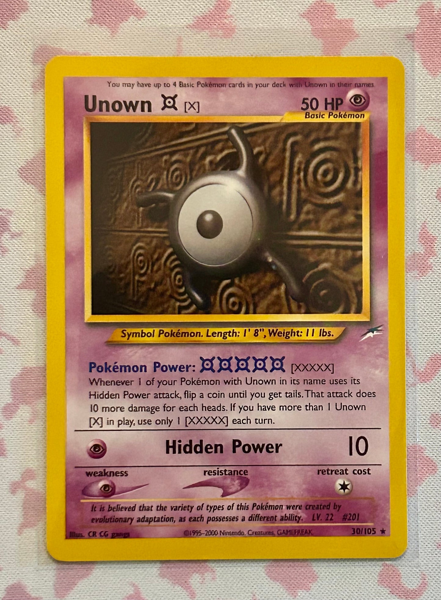 Unown X - Neo Destiny (N4)