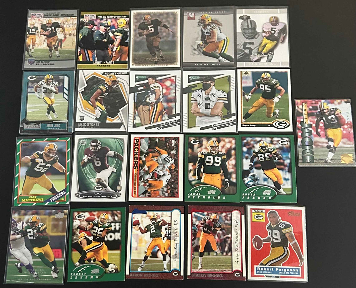 NFL Green Bay Packers 20 Card Lot #2