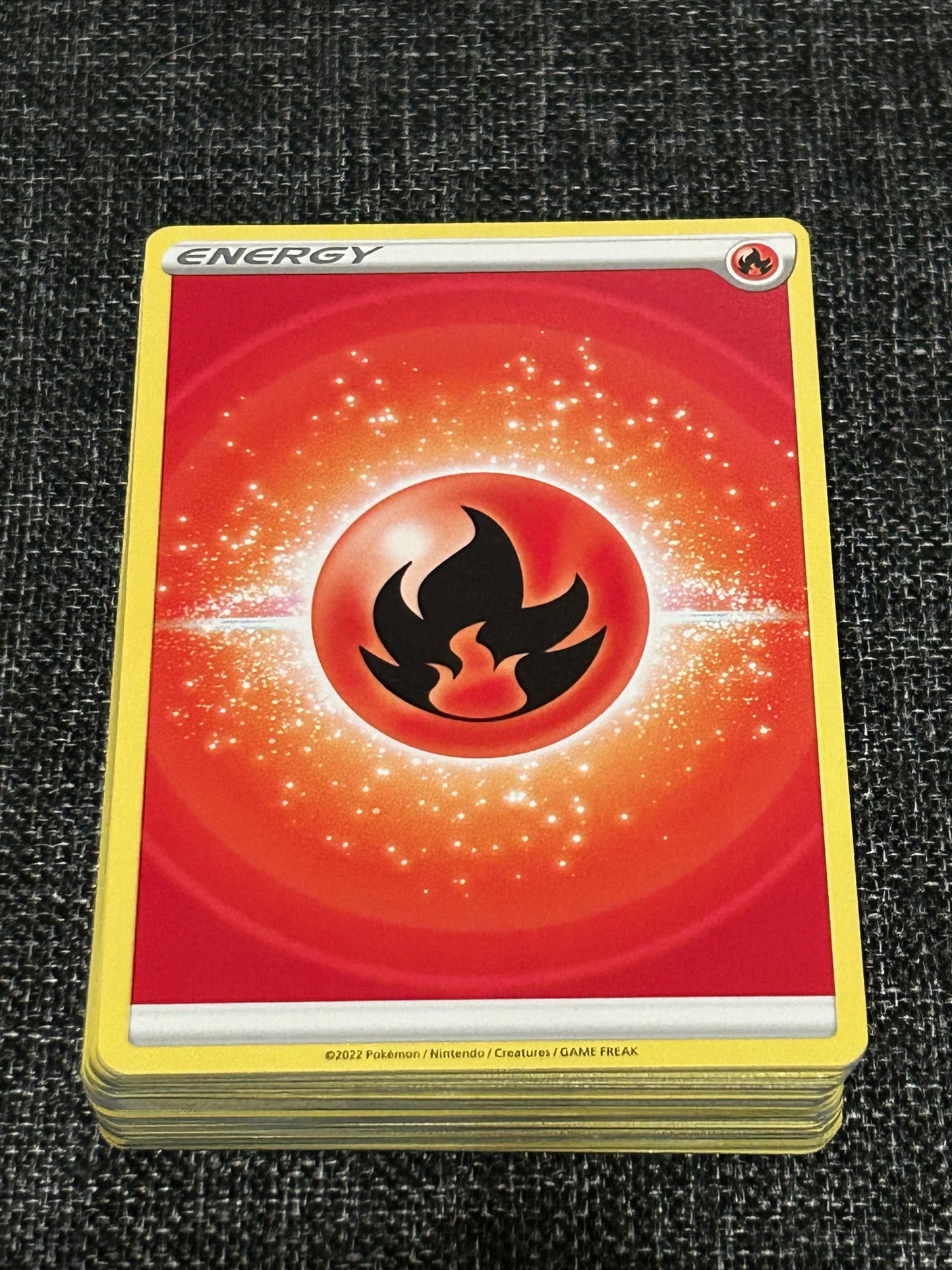 Fire energy 50 card pokemon lot