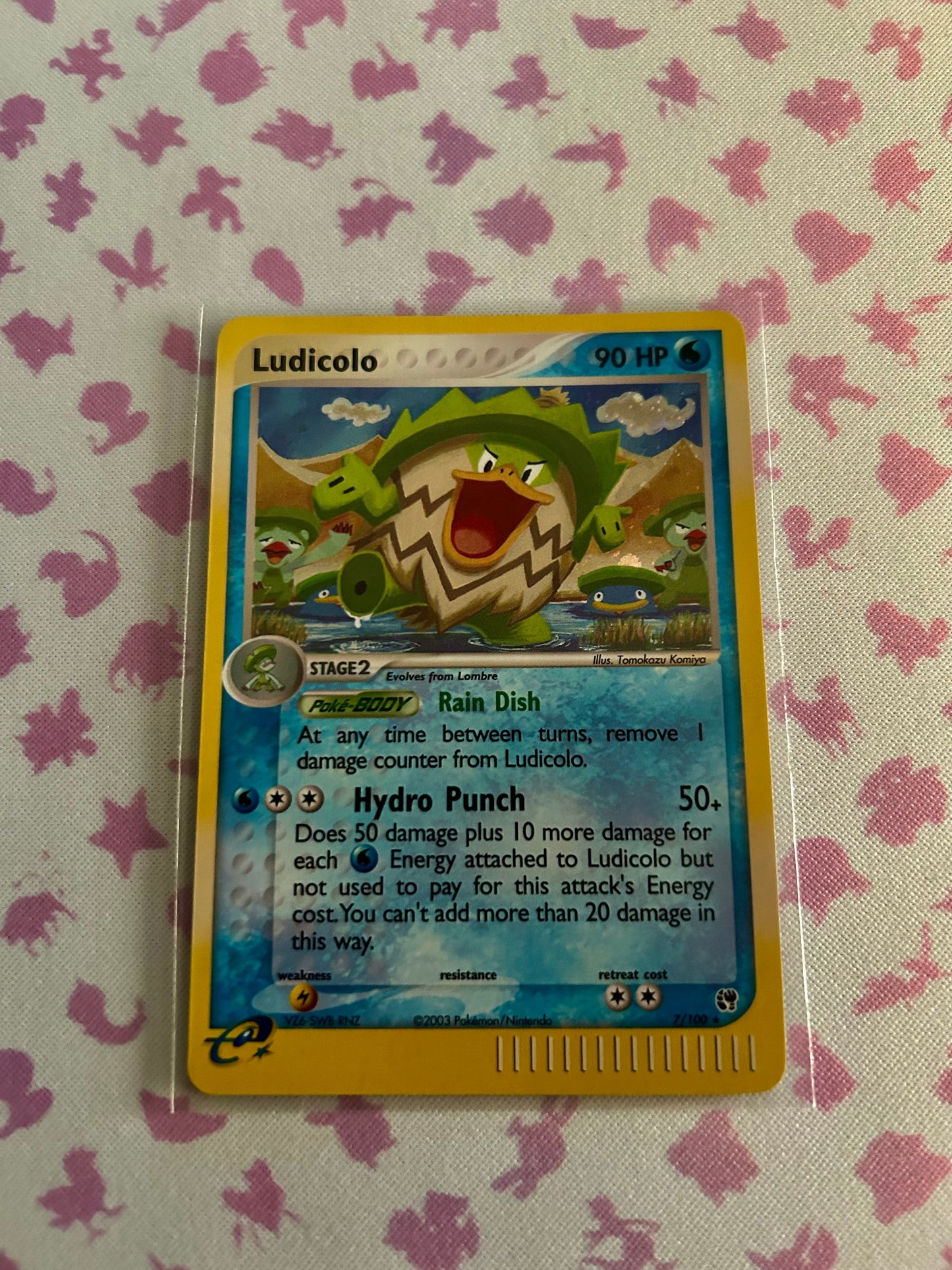 Ludicolo Ex- Sandstorm (SS)NM
