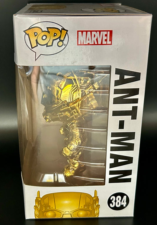 Funko Pop Ant-man Gold Chrome 384