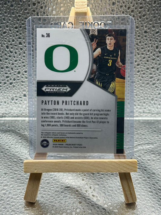 2020 Peyton Pritchard Prizm Rookie Card