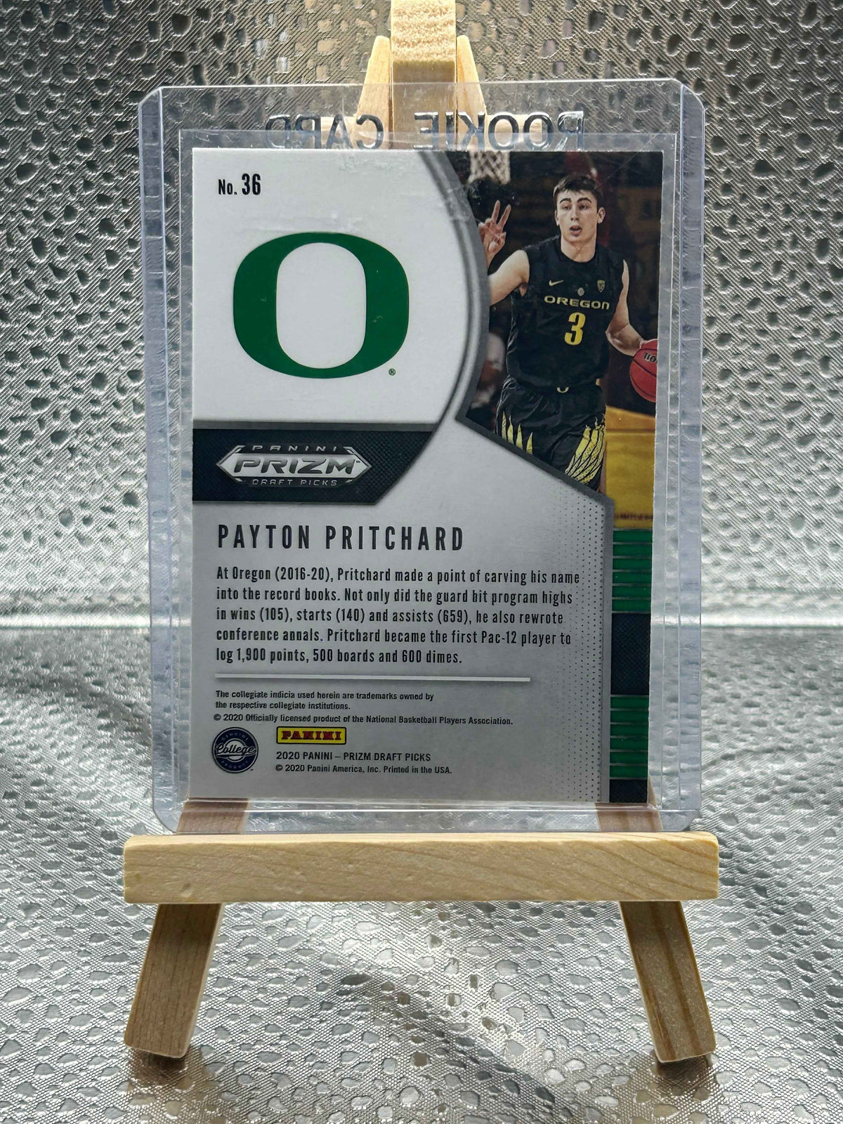 2020 Peyton Pritchard Prizm Rookie Card