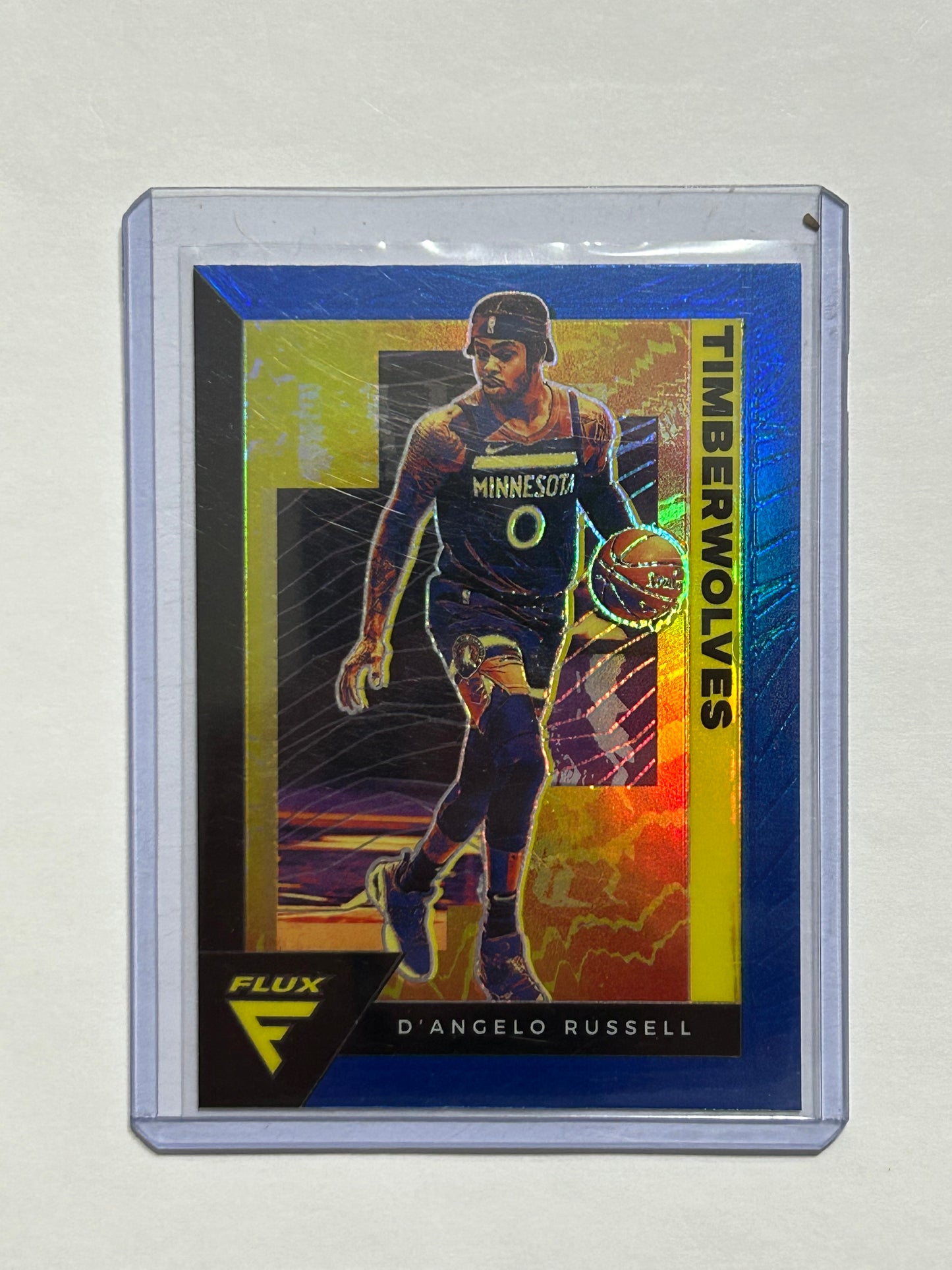 2020-2021 Panini - Flux Basketball Blue Parallel D’Angelo Russell